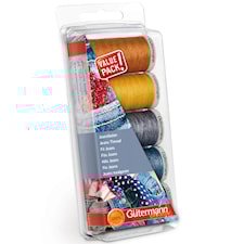 Trådset Jeans För Stoppning Och Lagning 5 rullar Güterman