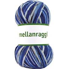 Järbo Mellanraggi Garn Ullmix 100g Wavy Print (28363)