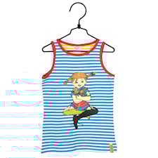 Kram Topp, Turkos, Strl 110, Pippi Långstrump