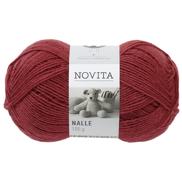 Novita Nalle Garn Ullmiks 100 g, granateple 533