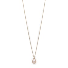 Pilgrim Halsband, Eila, Gold Plated, White