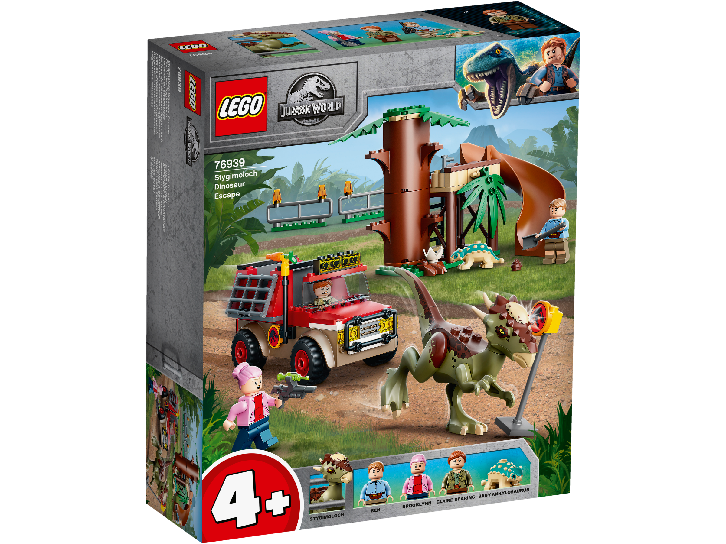 Stygimoloch-dinosauruksen pako LEGO® Jurassic World (76939)