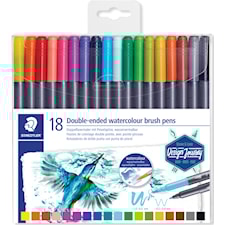 Marsgraphic Duo Brushpens 18-p Design Journey Staedtler