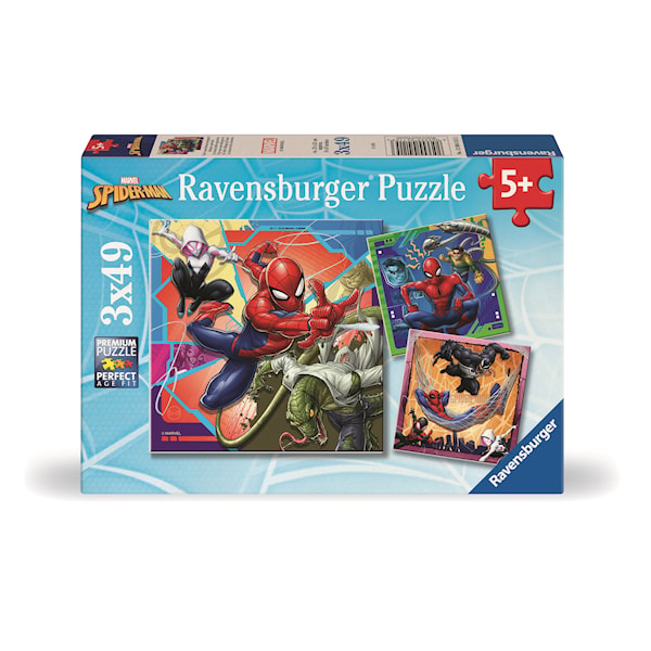 Marvel Spider Man 3x49p Ravensburger