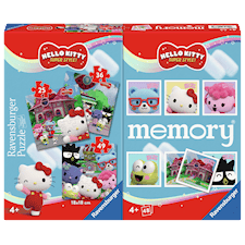 Hello Kitty 3 Pussel och Memory® Ravensburger