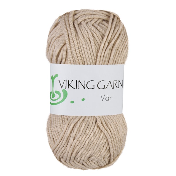 Vår 50 g Beige 407 Viking Garn