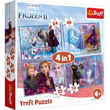 Journey into the Unknown, Frost II, 4-i-1-puslespill, Trefl