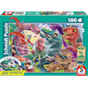Pussel Små dinosaurer, stora äventyr 100 bitar Schmidt