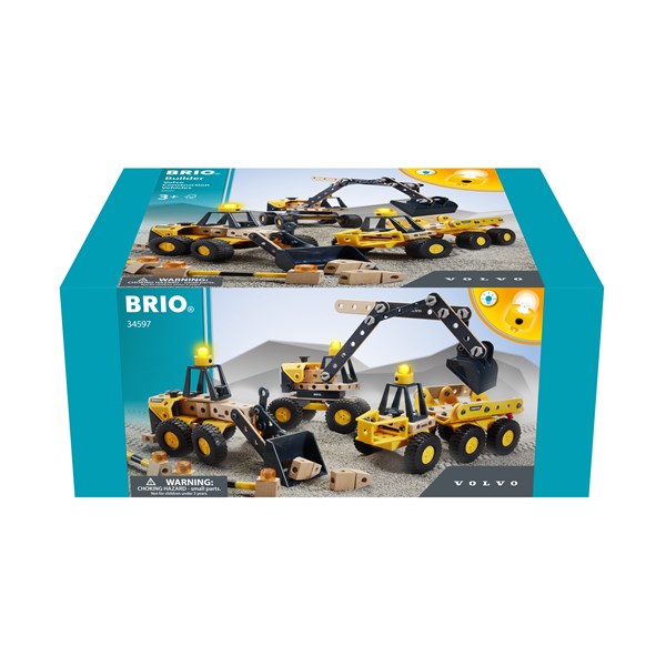 Volvo Builder Byggmaskiner Set (34597) Brio