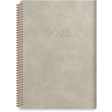 Kalender 2025 A5 Business Twist Beige Burde