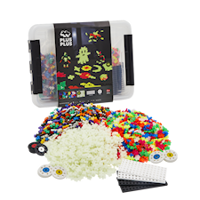 Plus-Plus Build and Glow Storage Box / 2000 pcs