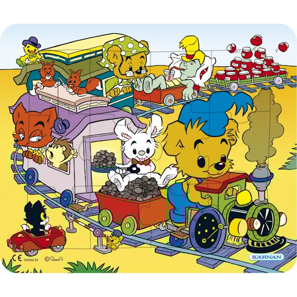 Bamse rammepuslespill, Egmont Kärnan