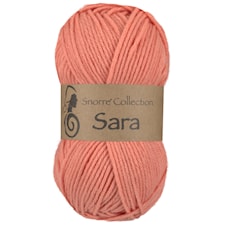 Sara Akrylgarn 50 gr Aprikos 948, Viking Snorre