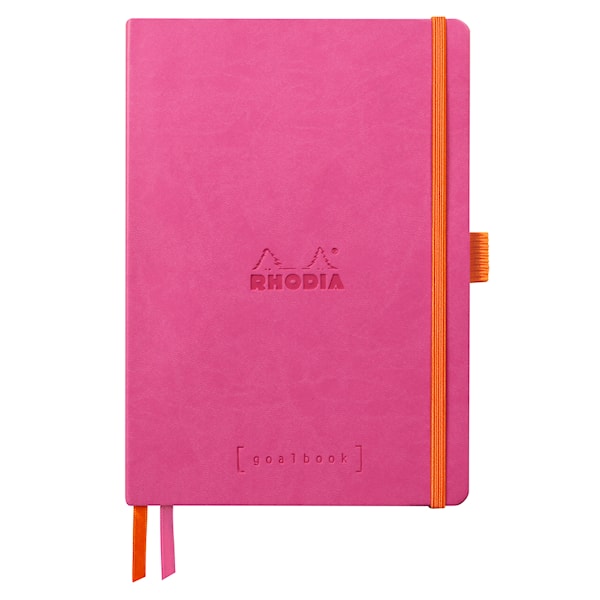 Goalbook Soft Fuchsia A5 Prikket Rhodia
