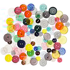 Knappar Mix Dia 12+18+20 mm 100 st