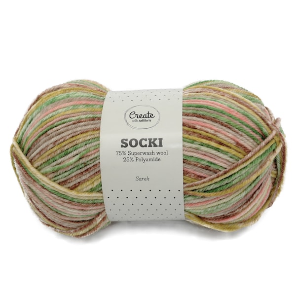 Adlibris Socki Lanka Villasekoitus 100g Sarek B014