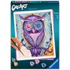 CreArt Dreaming Owl, Paint by Numbers