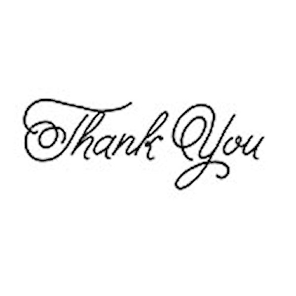 Stempel Thank You I 50/ 20 mm