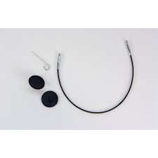 Kabel med Ändstoppar Till 40 cm Rundstickor