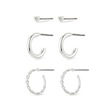 Pilgrim Set, Gracie, Silver Plated, Crystal