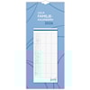 Familjekalender 2026 Lilla Familjekalendern 190x430 mm Burde
