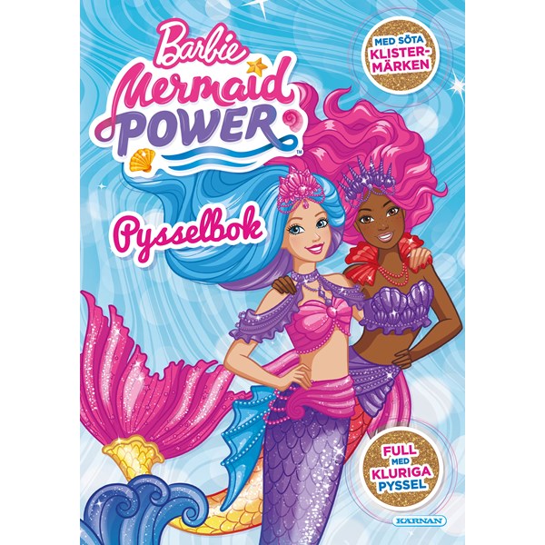 Pysselbok Barbie - Mermaid Power Kärnan