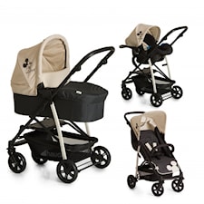 Barnevognpakke Disney Rapid 4S Plus, Mickey Charcoal, Hauck