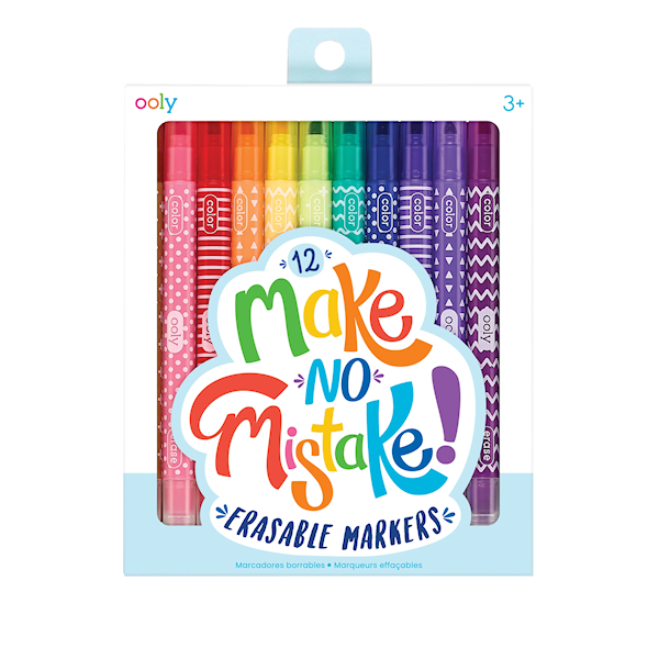 Make No Mistake Radbare tusjpennene, 12 stk, Ooly