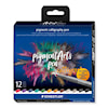 Kalligrafipenn Pigment 12-pakning Staedtler