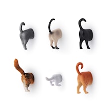 Magneter Cat Butt 6-pack