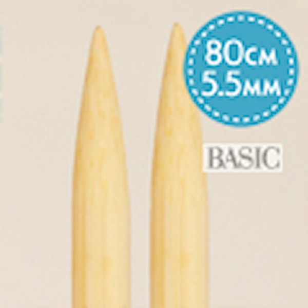 Rundpinner Basic Bjørk 80 cm Drops
