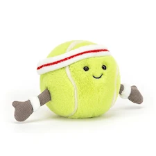 Amuseables Sports Tennis Ball Jellycat Gosedjur 9 cm