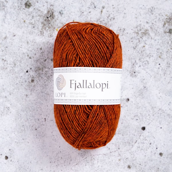 Fjallalopi ullgarn 50g Ginger 42 Istex