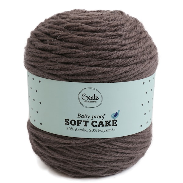 Adlibris Soft Cake 100g Dark Grey A514