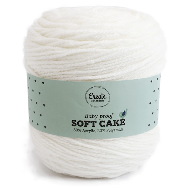 Adlibris Soft Cake 100g White A512