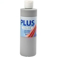 Plus Color-askartelumaali, 250 ml, sateenharmaa
