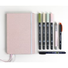 Penselpenna Creative Journaling Kit Pastel 8 delar Tombow