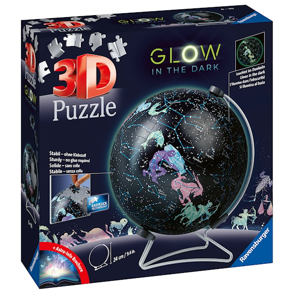 Glow Dark Starglobe, Pussel 180 bitar, Ravensburger