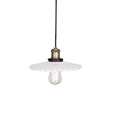 Globen Lighting Cobbler Taklampa D: 25 cm Vit