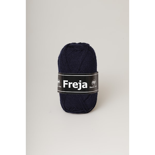 Svarta Fåret Freja Garn Akryl 50g marinblå 67