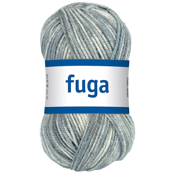 Järbo Fuga Garn Ullmix 50g Renlav Print 60180