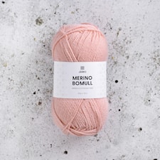 Merino Bomull 50 gr Tickled Pink (22) Järbo