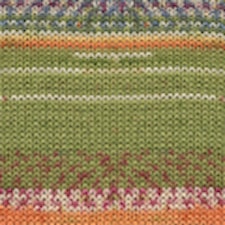 Fabel Print Garn Ullmix 50 g Guacamole (151) Drops