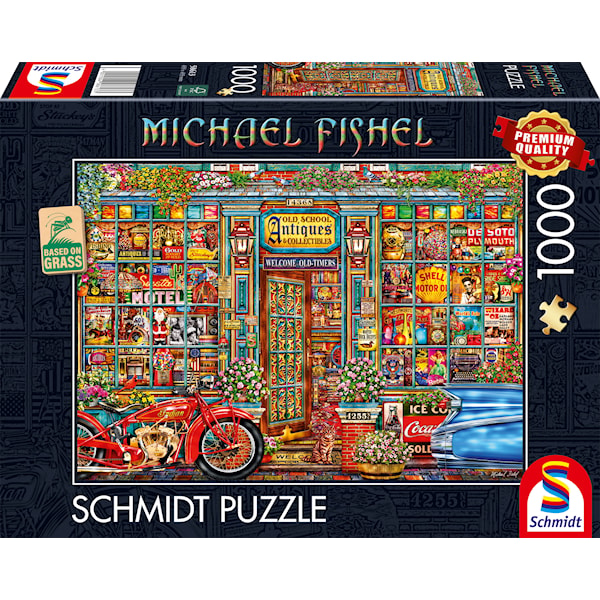 Treasures Of The Past Pussel 1000 Bitar Schmidt