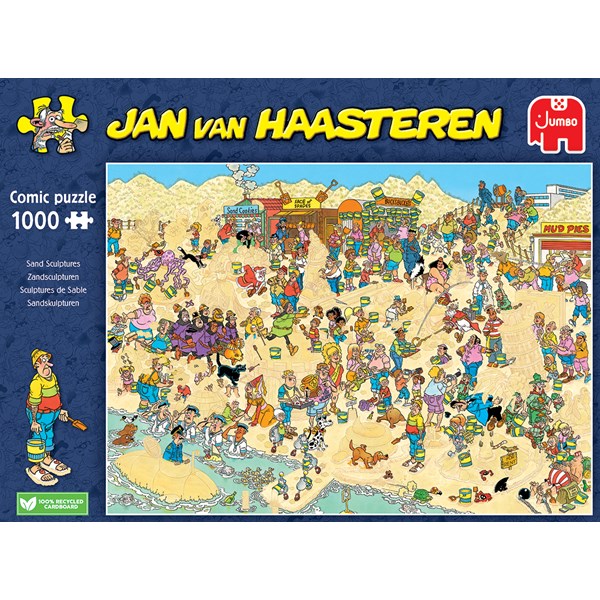 Jan Van Haasteren Sand Sculptures Pussel 1000 bitar, Jumbo