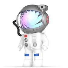 Astronautlampa Projektor Stellar Light Space White MOB