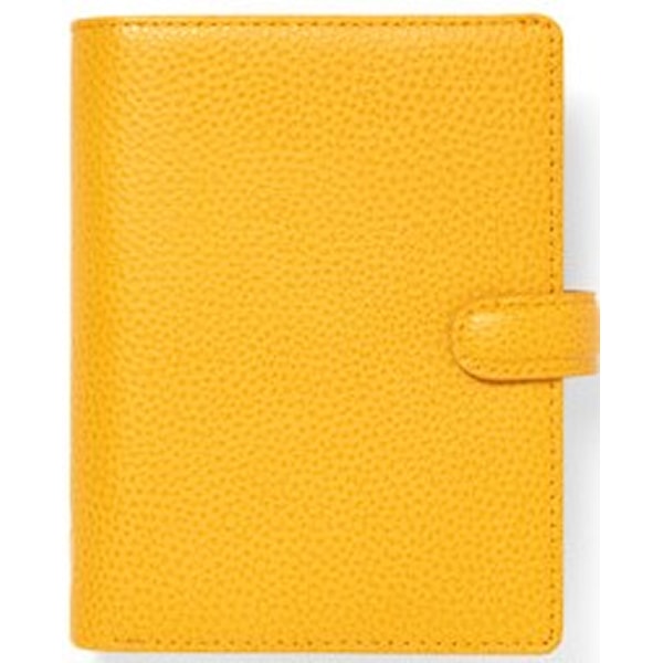 Systemkalender Pocket Finsbury Gul Filofax