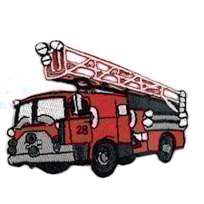 Applikation Brandbil 5,5 x 7,2 cm Trend-Tex