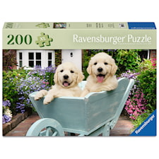 Ravensburger -palapeli, kultainennoutaja, 200 palaa