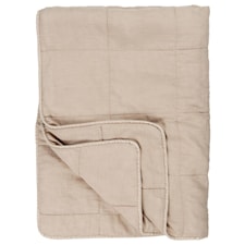 Ib Laursen Päiväpeitto 100% Puuvilla 240 x 240 cm Beige